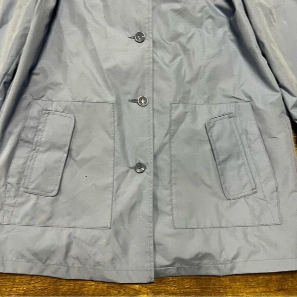 Appleseeds Koret Blue Rain Coat Size Medium NWT - Picture 3 of 11